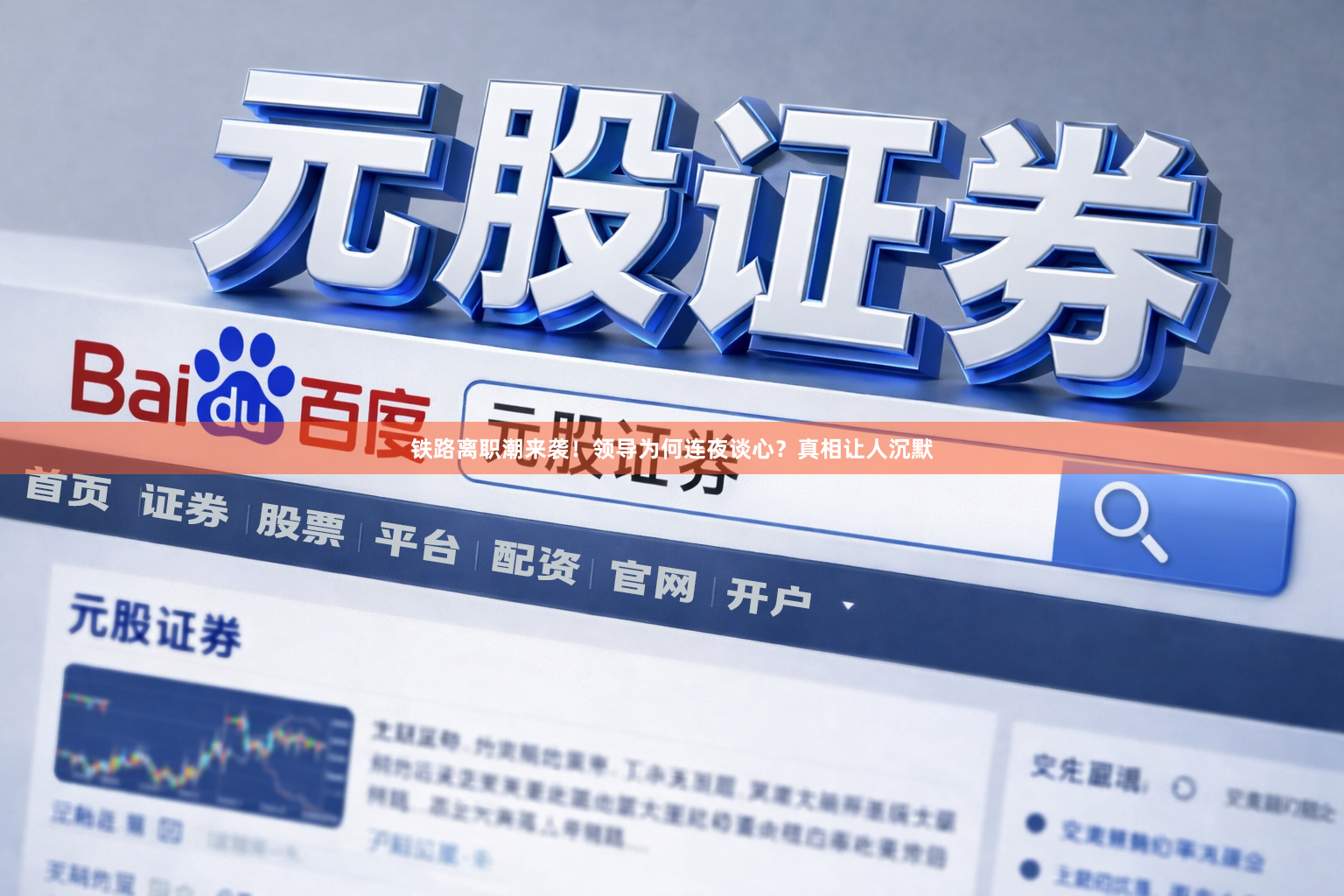 铁路离职潮来袭!领导为何连夜谈心?真相让人沉默